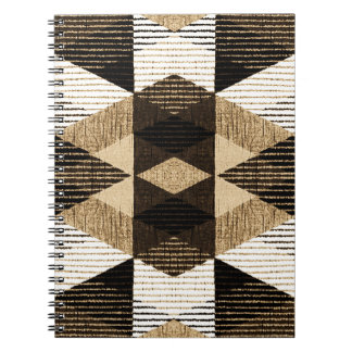 Geometry Repeat: Textured Background Design Notebook