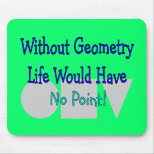 Geometry Teacher Gifts Mouse Mat