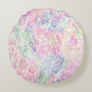 Geometry texture classic modern repeat patternpatt round cushion