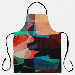 Geometry texture paint classic pattern apron