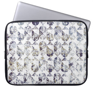 Geometry texture repeat classic patternabstract,ar laptop sleeve