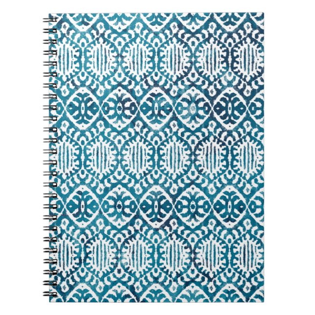 Geometry texture repeat creative modern patternwat notebook (Front)