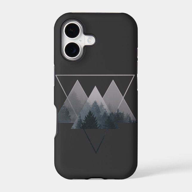 Geometry Triangles Misty Fores (Back)