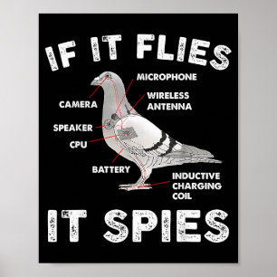 Geon If It Flies Ses Geon Anatomy Theory Bird Love Poster