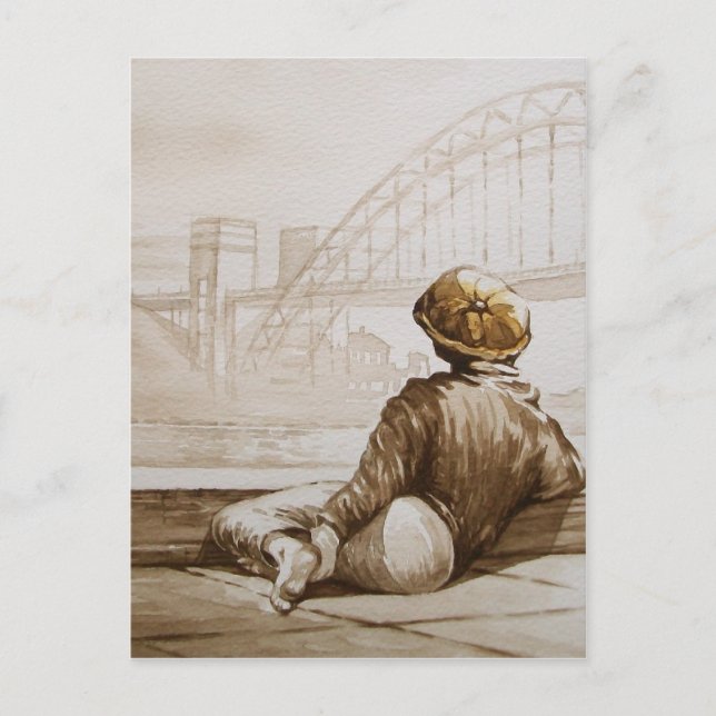 Geordie Daydream Postcard (Front)