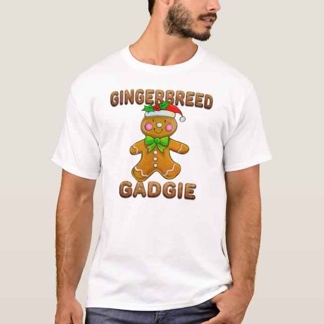 Geordie Gingerbread Man TShirt Jumper (Front)