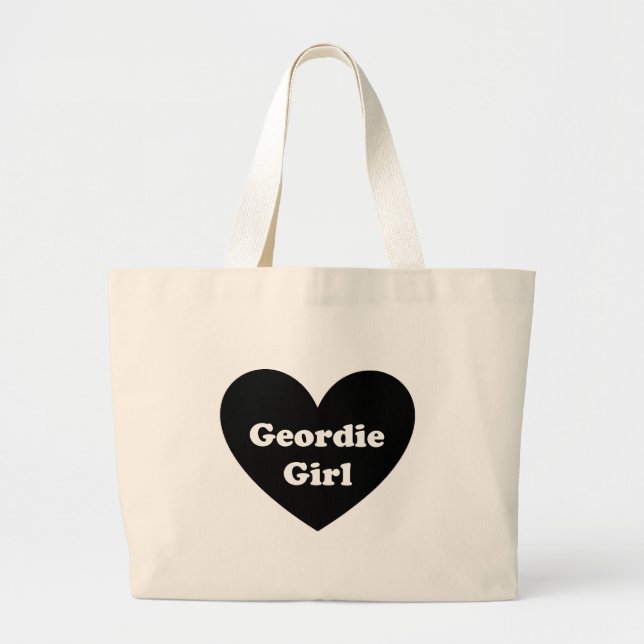 Geordie Girl Large Tote Bag (Front)