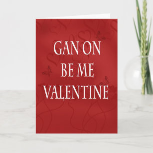 Lovely 50 Geordie Valentine Card