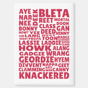 Geordie slang Northern English language Magnet
