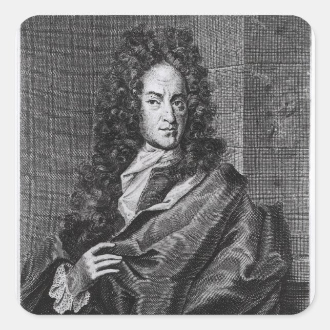 Georg Ernest Stahl Square Sticker (Front)