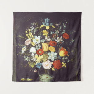 Georg Flegel Big piece of flowers (in niche) Tapestry