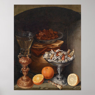 Georg Flegel Still Life with Candy Poster