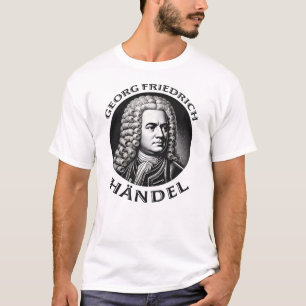 Georg Friedrich Handel Baroque Composer T-Shirt