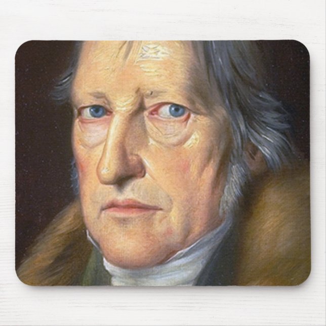 Georg Wilhelm Friedrich Hegel Mouse Mat (Front)