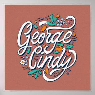George and Cindy Poster