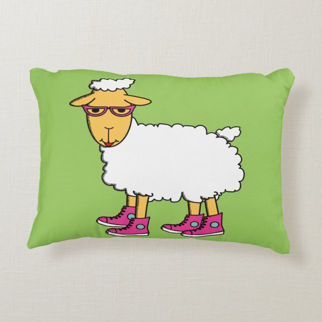 George and Ginny Decorative Cushion (Back)