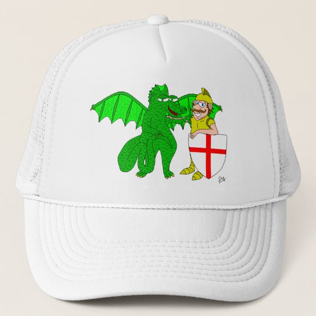 George and the Dragon Trucker Hat (Front)