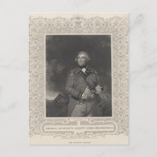 George Augustus Eliott, 1st Baron Heathfield Postcard