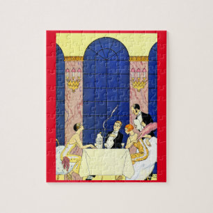 George Barbier Art Deco Jigsaw Puzzle