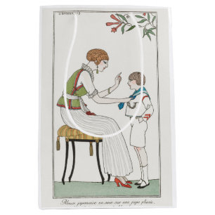 George Barbier, Art Deco Medium Gift Bag