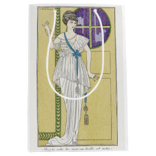 George Barbier, Art Deco Medium Gift Bag