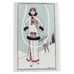 George Barbier, Art Deco Medium Gift Bag
