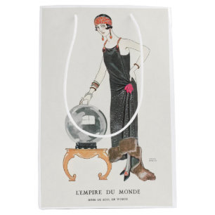 George Barbier, Art Deco Medium Gift Bag
