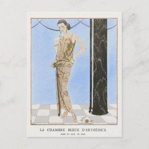 George Barbier, Art Deco Postcard