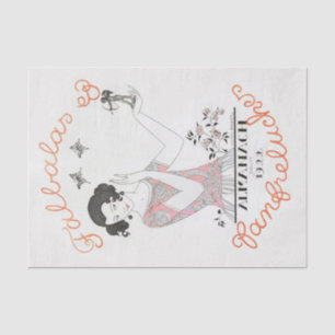 George Barbier, Art Deco Tissue Paper