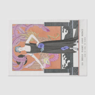 George Barbier, Art Deco Tissue Paper