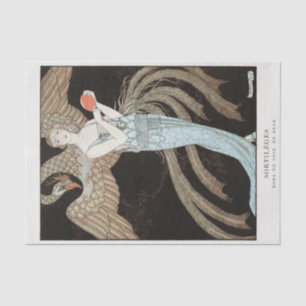 George Barbier, Art Deco Tissue Paper