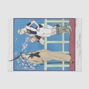 George Barbier, Art Deco Tissue Paper