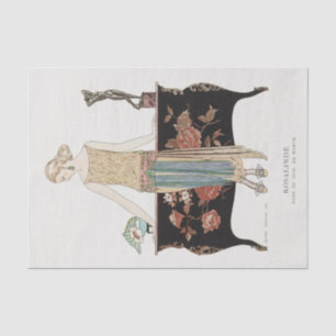 George Barbier, Art Deco Tissue Paper