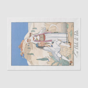 George Barbier, Art Deco Tissue Paper