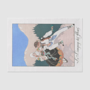 George Barbier, Art Deco Tissue Paper