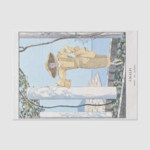 George Barbier, Art Deco Tissue Paper