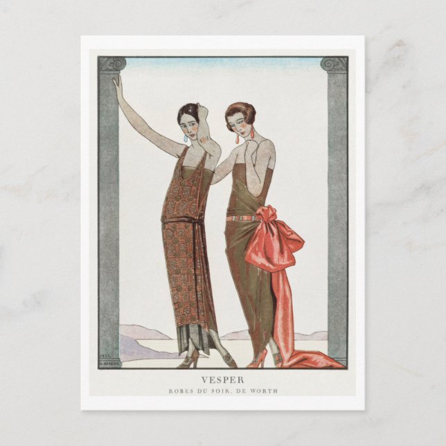 George Barbier Postcard (Front)