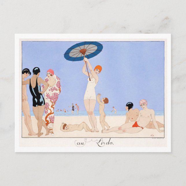 George Barbier Postcard (Front)