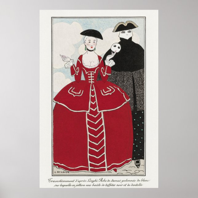George Barbier Poster (Front)