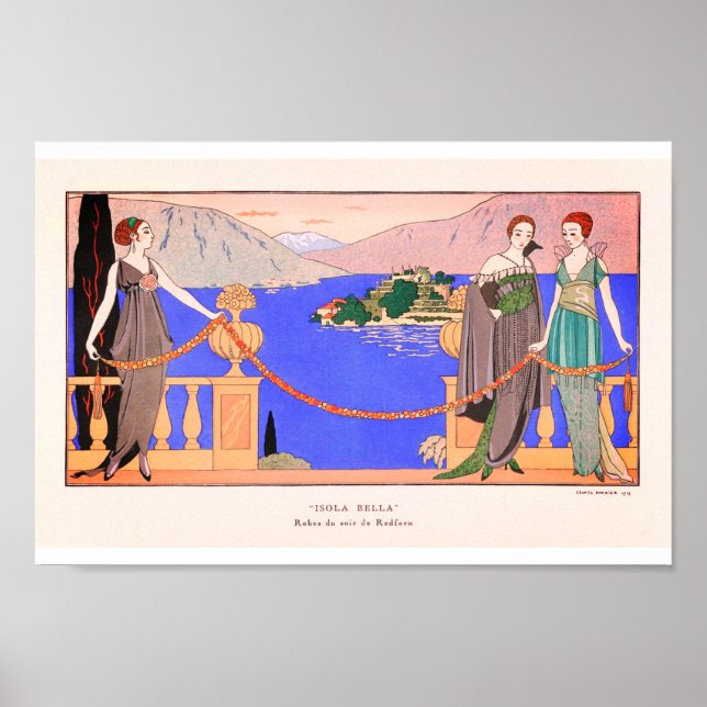 George Barbier Vintage Poster (Front)