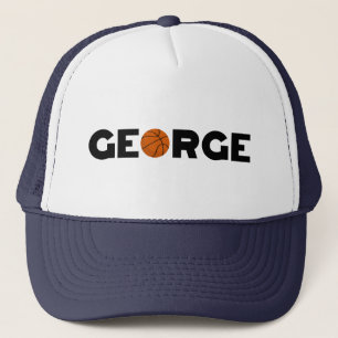 George Basketball Trucker Hat