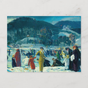 George Bellows - Love of Winter Postcard