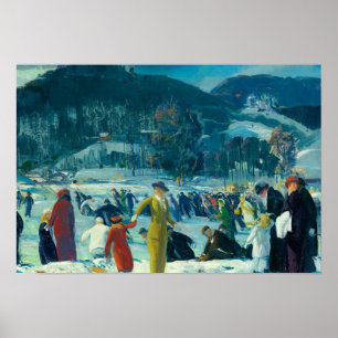 George Bellows - Love of Winter Poster