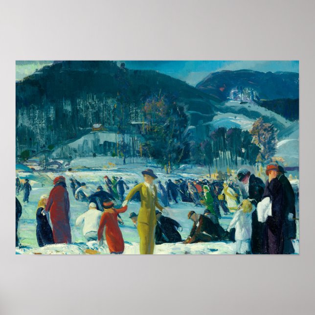 George Bellows - Love of Winter Poster (Front)