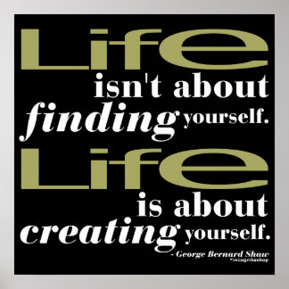 George Bernard Shaw Quote Poster