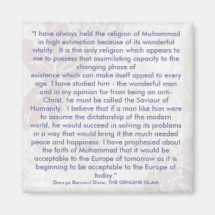 George Bernard Shaw Quotes Fridge Magnet