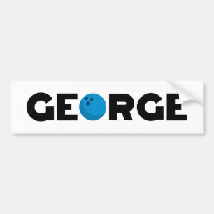 George bowling bumper sticker