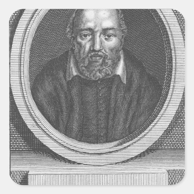 George Buchanan, engraved for Universal Magazine Square Sticker (Front)