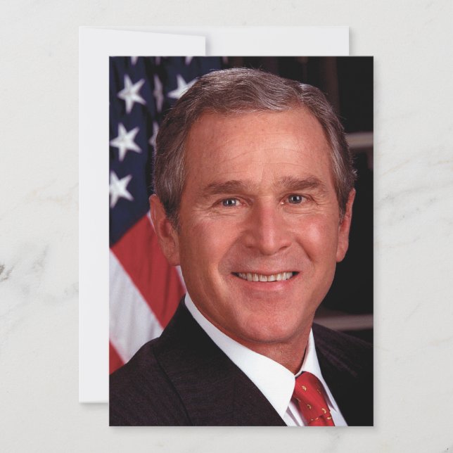 George Bush 43rd US American President Photo (Front)