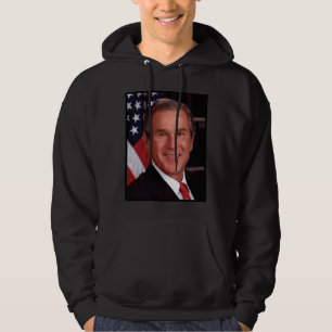 George Bush 43rd US American President Photo Hoodie
